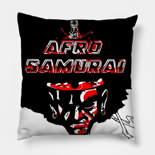 elements of samurai Pillow