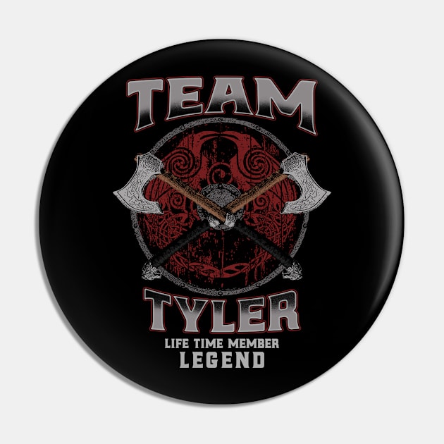 Tyler - Life Time Member Legend Pin by Stacy Peters Art