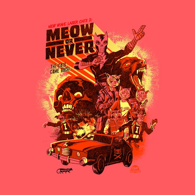 New Wave Laser cats 2: Meow or Never by GiMETZCO!