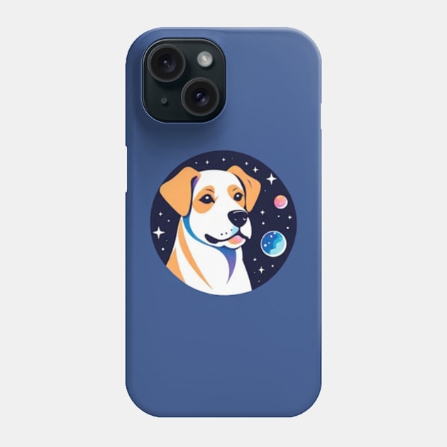 Galaxy Dog Phone Case by VRMonkeyz