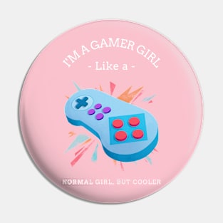 Gamer Girl Pin