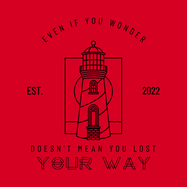 Even if you wonder - Self help design by Divine Crowns