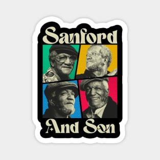 sanford and son White Magnet