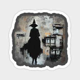 Witch in the Alley Magnet