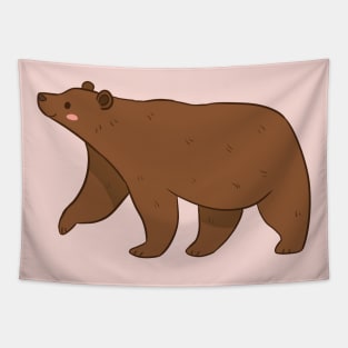 Cute grizzly bear Tapestry