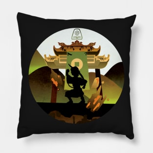 The Last Airbender Toph Earth Kingdom Pillow