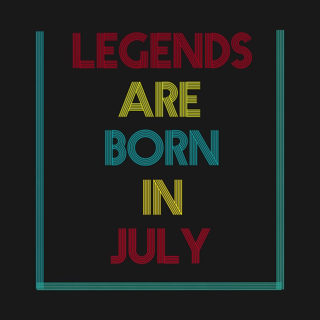 Legends are born in July by Elvirtuoso