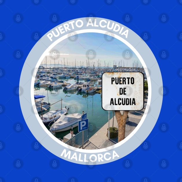 Puerto Alcudia  Mallorca by Papilio Art