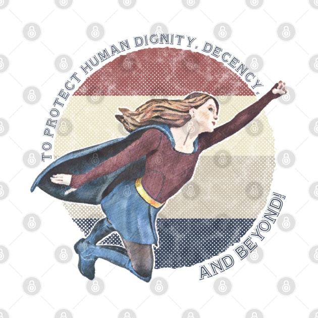 Intimacy Coordinator Superhero by karutees