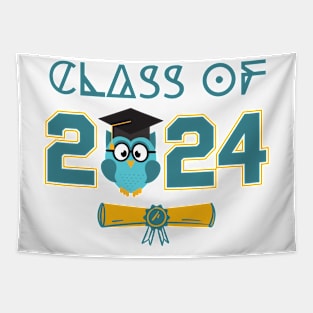 Class of 2024 Owl Tapestry