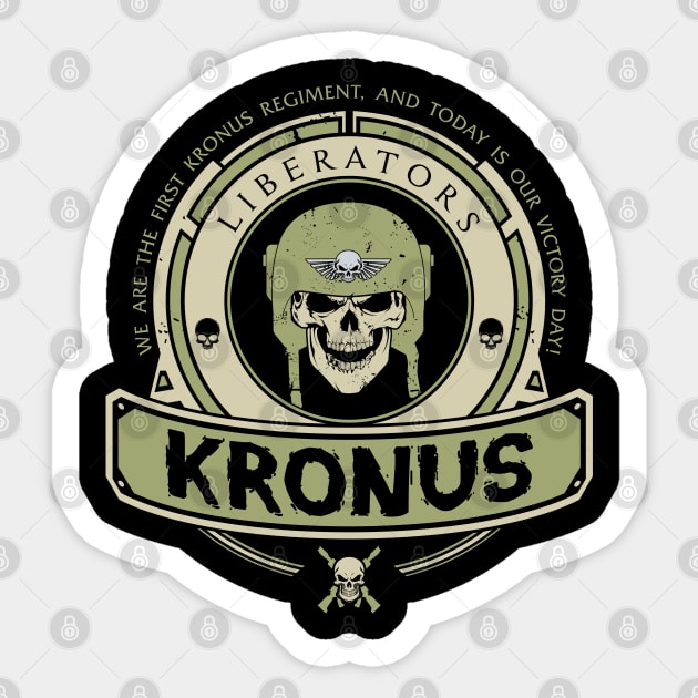 KRONUS - CREST - Warhammer - Sticker