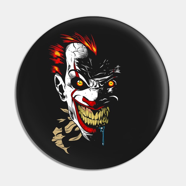 The Dancing Clown Pin by Eman