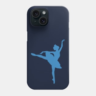 Blue Ballerina Phone Case