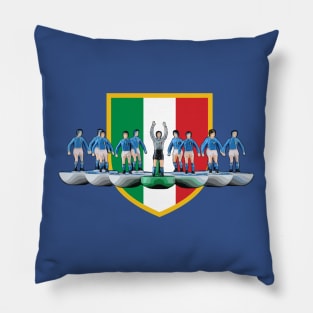 Italy Football subbuteo design Pillow