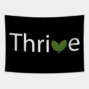 Thrive artistic typography design Tapestry