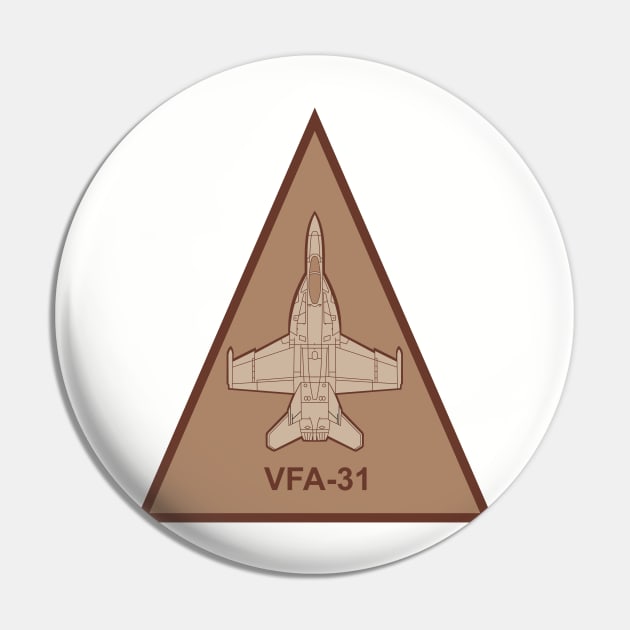 VFA-31 Tomcatters - F/A-18 Pin by MBK