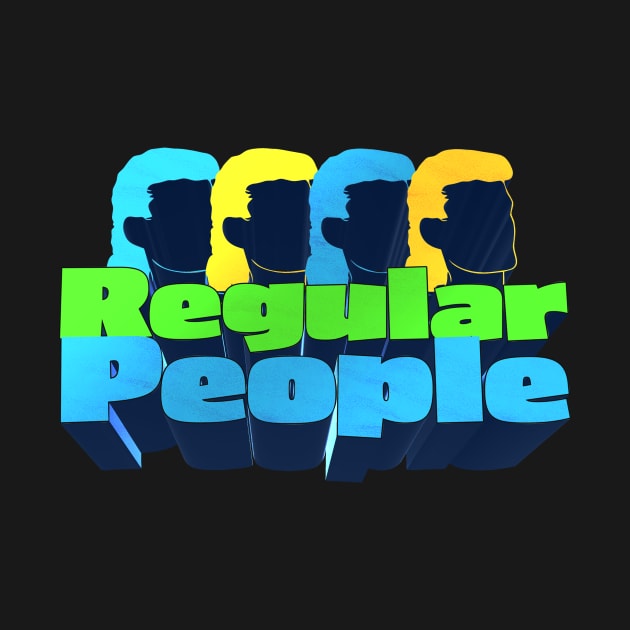 Regular People - Theo Von Mullet Fan Design by Ina