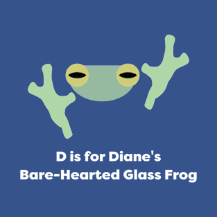 Diane's Bare-Hearted Glass Frog T-Shirt