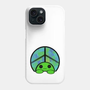 Turtle World Peace Sign Phone Case