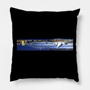 The Land Down Under - Sydney Australia - FlatEarth101.com Pillow