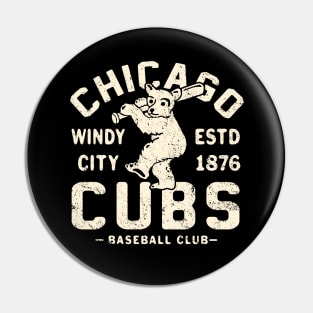 Chicago Cubs Retro 1 by Buck Tee Pin