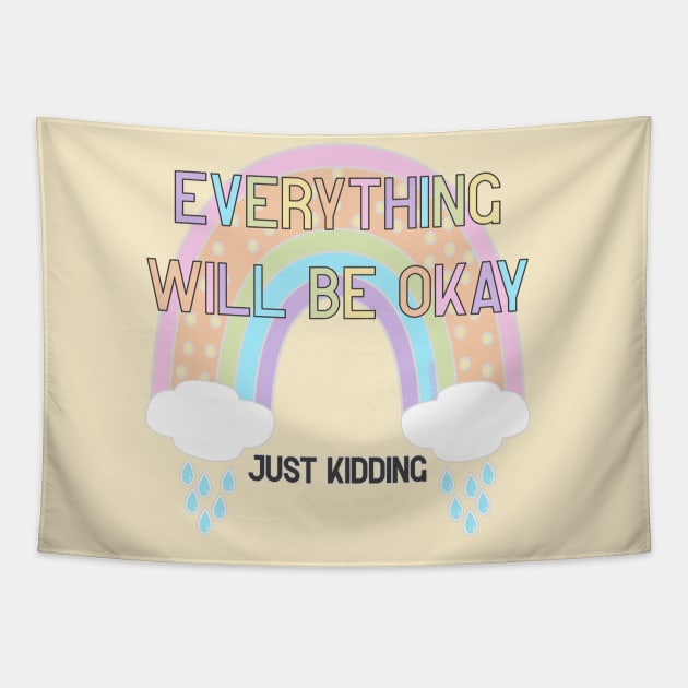 Everything Will Be Okay JK Tapestry by TheBadNewsB