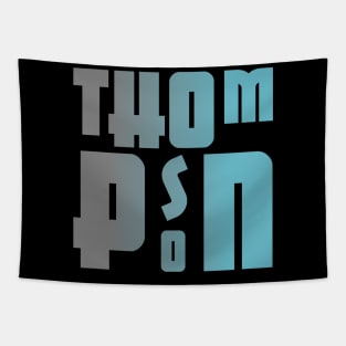 Thompson, name, typography Tapestry