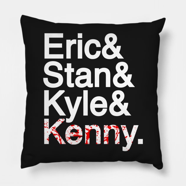 Team South Park Pillow by geekmethat