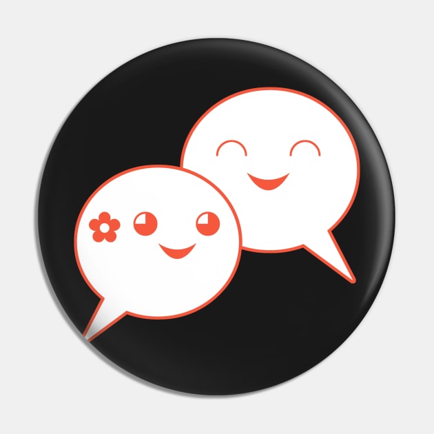 Speech Bubbles Pin by joshthecartoonguy