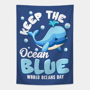 Keep The Ocean Blue Earth Day Arbor Oceans Tapestry