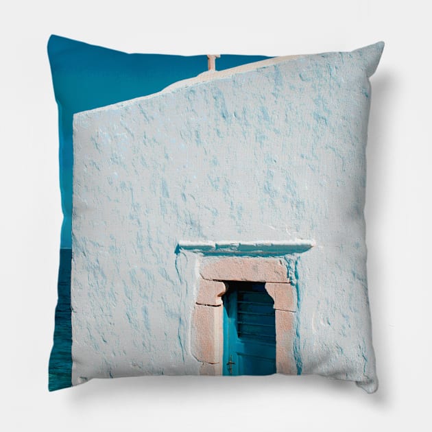 Mykonos Pillow by greekcorner