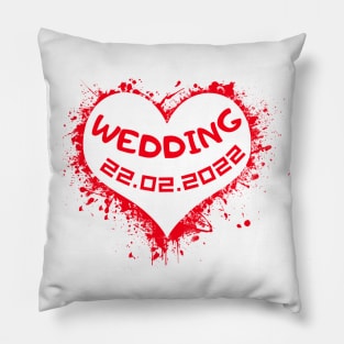 Wedding 22.02.2022 Pillow