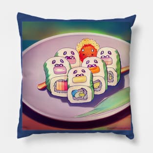 Kawaii Anime Sushi Pillow