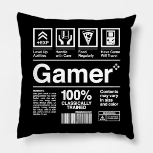 Gamer Stats Pillow