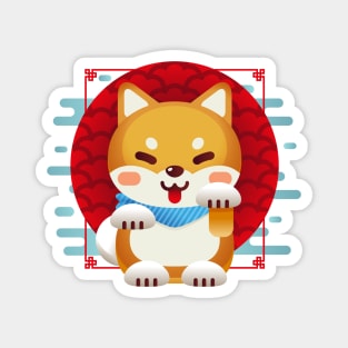 Shiba Inu Kawaii Magnet