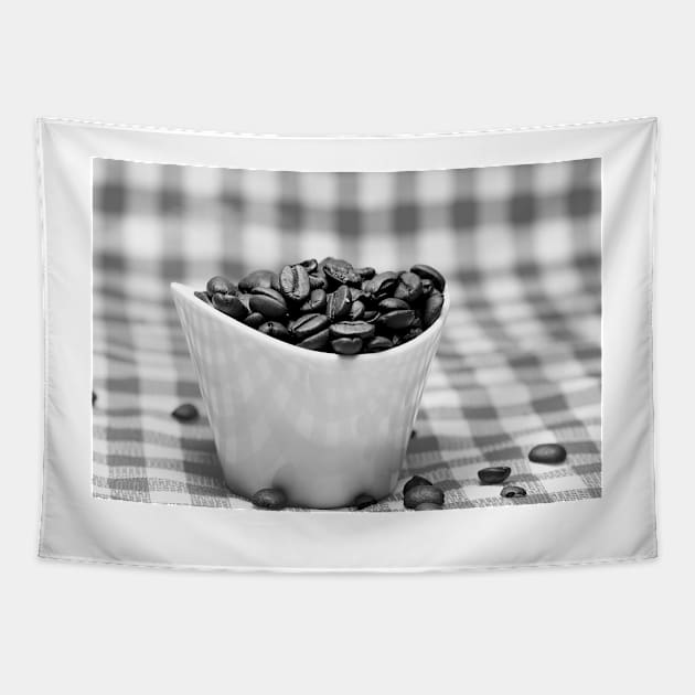 Coffee beans Tapestry by ikshvaku