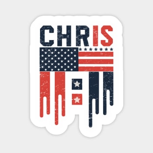 Chris First Name Personalized For Men Magnet