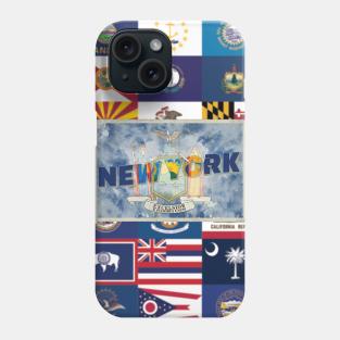 New York State vintage style retro souvenir Phone Case