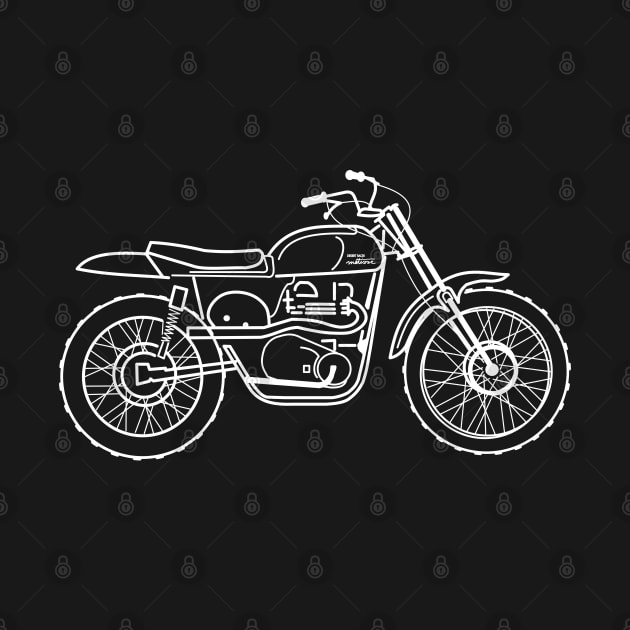 Métisse McQueen Desert Race Motorcycle by Aurealis