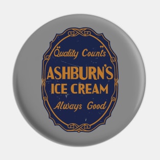 Ashburn's Ice Cream Pin