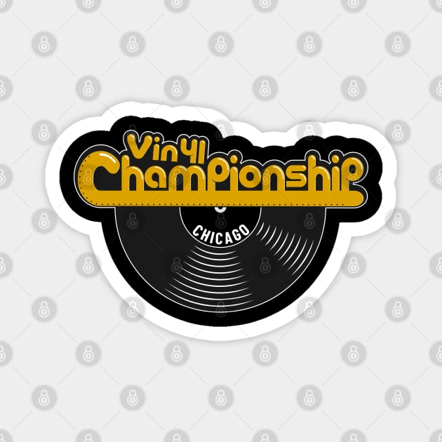 Championship Vinyl Magnet by Alexander Luminova