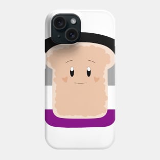 Asexual Pride Toast Phone Case