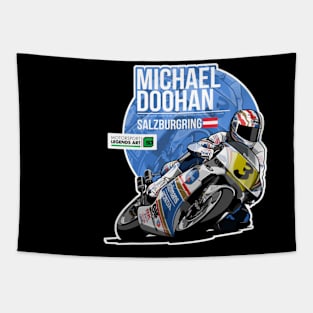 Mick Doohan 1991 Salzburgring Tapestry