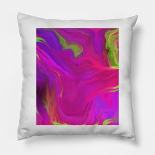 AGATE INTERPRETED:  PINK LAVA BEDS Pillow