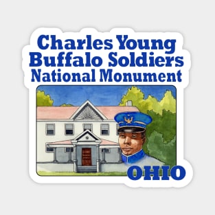 Charles Young Buffalo Soldiers National Monument, Ohio Magnet