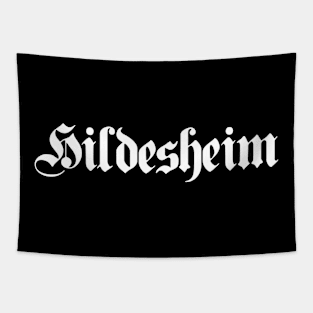 Hildesheim written with gothic font Tapestry