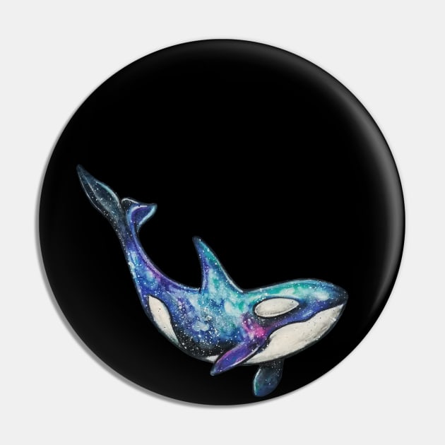 Galaxy Orca Pin by Prettielilpixie
