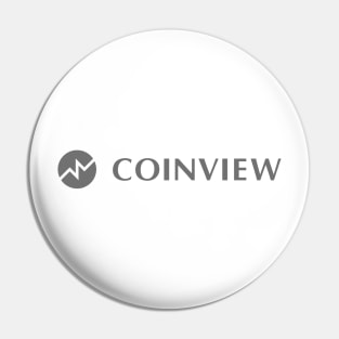 CoinView App User's Inner Circle Member - Grey Logo Pin