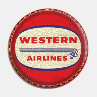 Western Airlines Pin