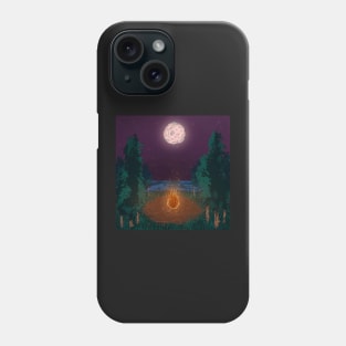 Pixel Campfire Phone Case